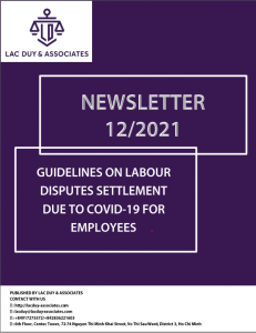 Legal Newsletter 12/2021