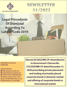 Legal Newsletter 11/2022