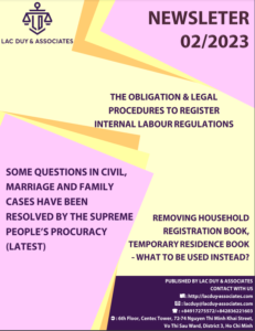 Legal Newsletter 02/2023