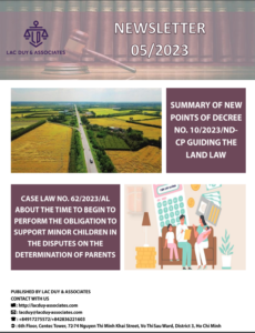 Legal Newsletter 05/2023
