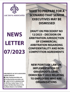 Legal Newsletter 07/2023