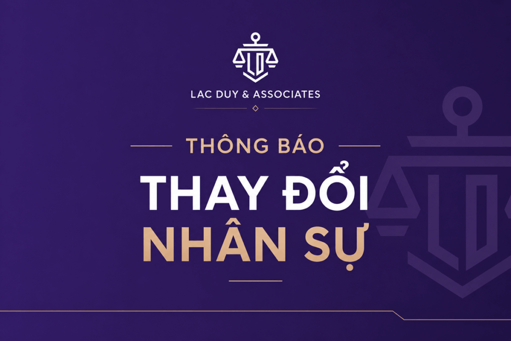 Thông Báo Về Việc Thay Đổi Nhân Sự